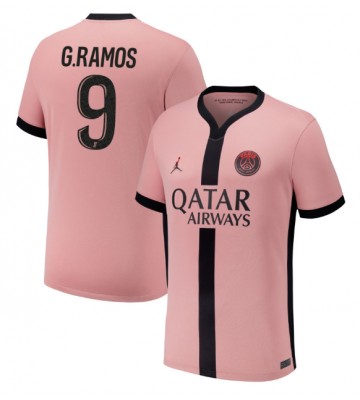 Paris Saint-Germain Goncalo Ramos #9 Tredje trøje 2024-25 Kort ærmer